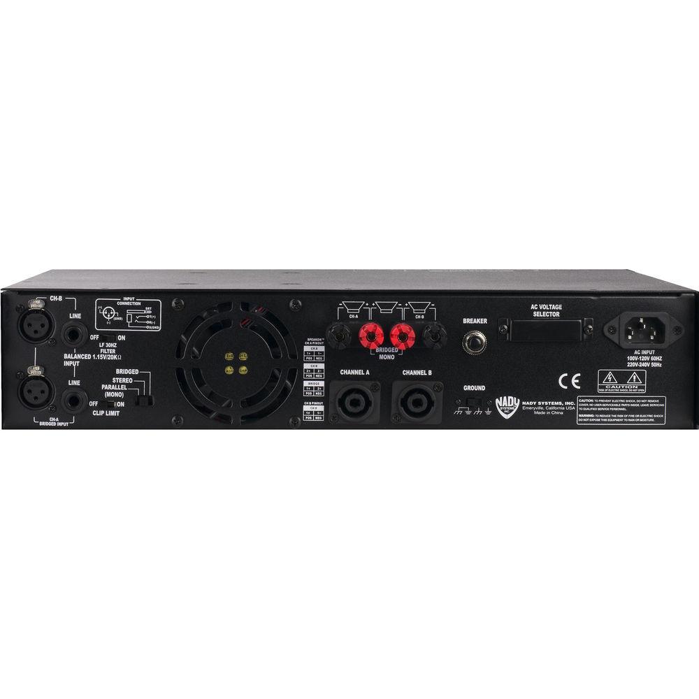 Nady SPA 1400 Rackmount Stereo Power Amplifier