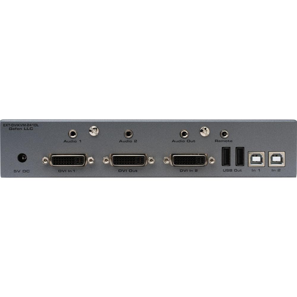 Gefen 4x1 DVI KVM Dual-Link Single-Link Switcher