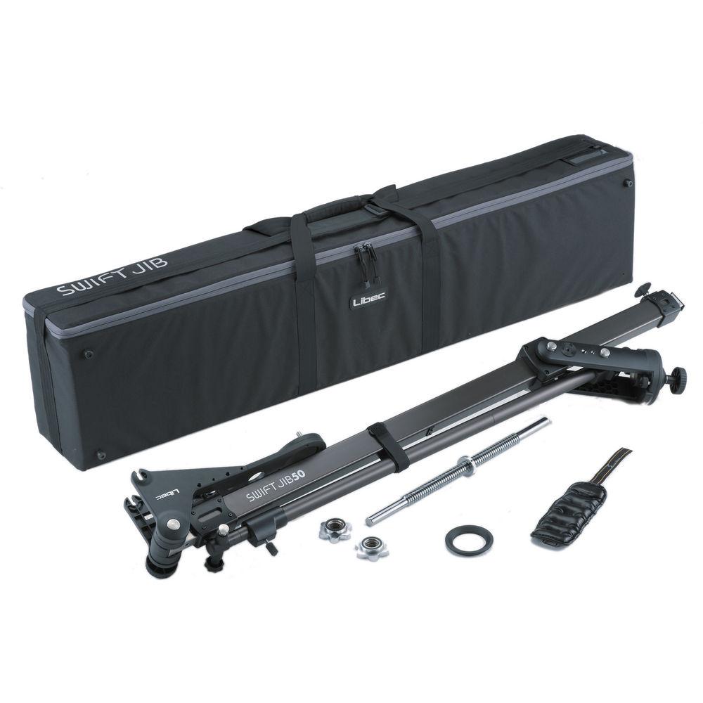 Libec Swift Jib50 Kit Telescopic and Retractable Jib Arm, Tripod and Dolly