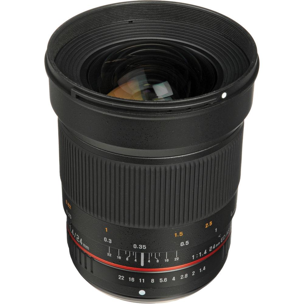 Rokinon 24mm f 1.4 Aspherical Wide Angle Lens for Olympus