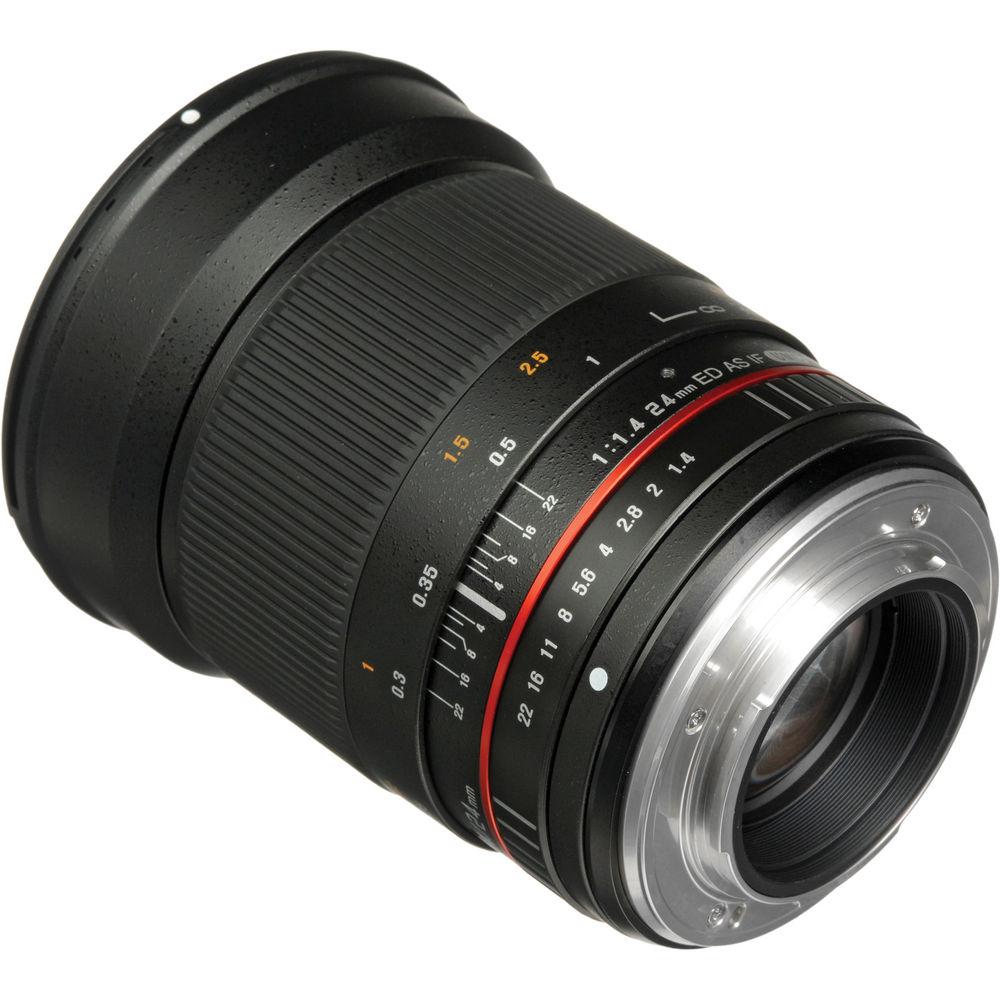 Rokinon 24mm f 1.4 Aspherical Wide Angle Lens for Olympus