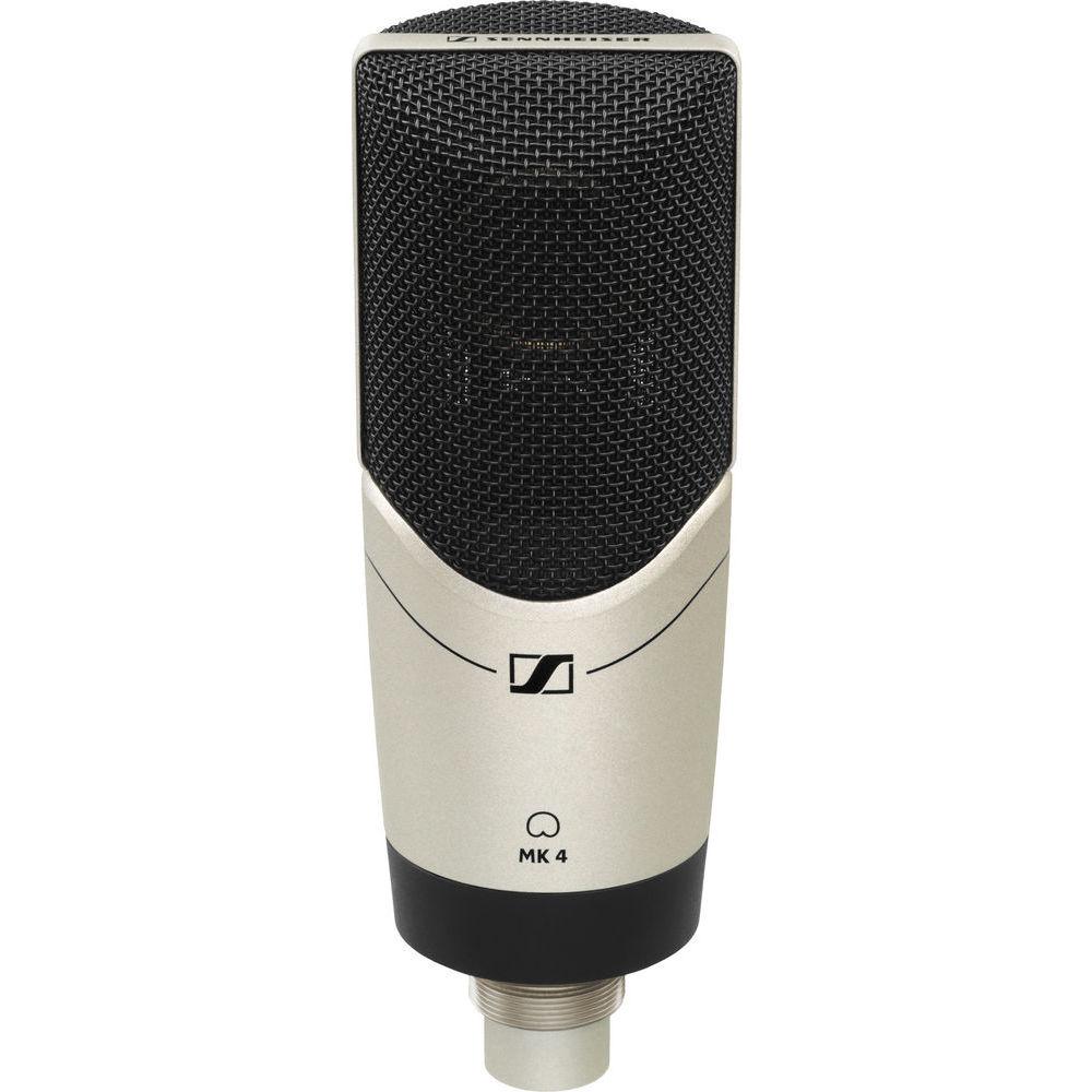Sennheiser MK 4 Studio Condenser Microphone with Elastic Shockmount