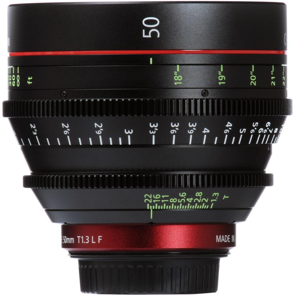Canon CN-E 50mm T1.3 L F Cine Lens