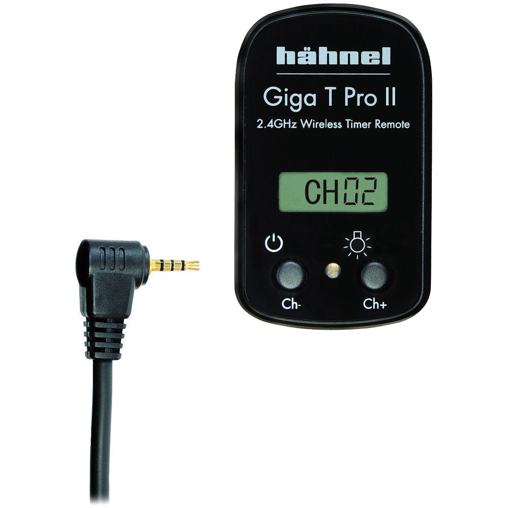 hahnel Giga T Pro II 2.4 GHz Wireless Timer Remote for Sony Cameras