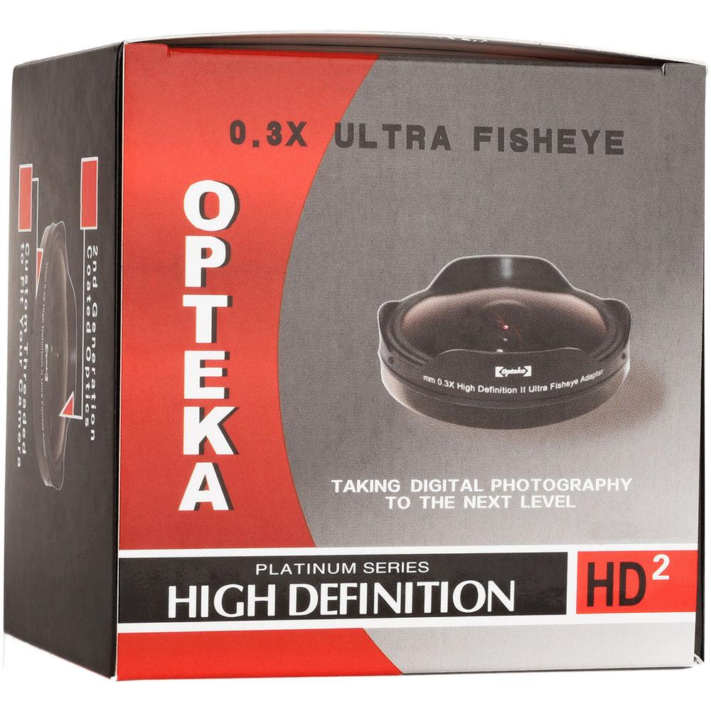 Opteka 52mm 0.3X HD Ultra Fisheye Lens Adapter