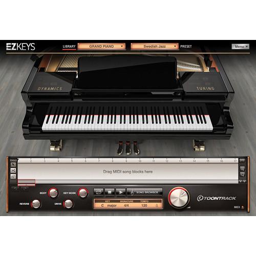 Toontrack EZkeys Grand Piano - Virtual Piano