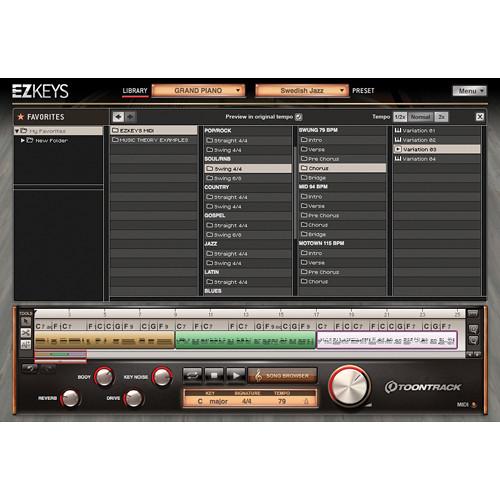 Toontrack EZkeys Grand Piano - Virtual Piano