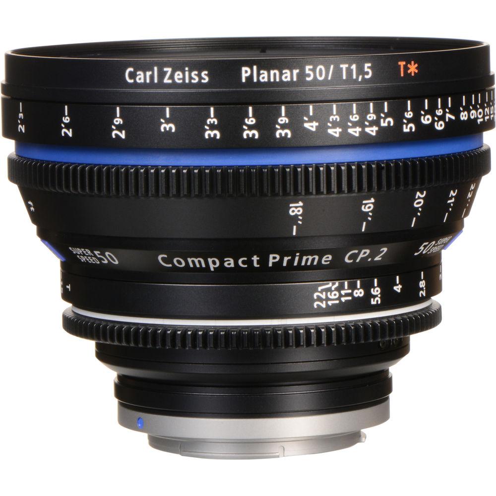 ZEISS Compact Prime CP.2 50mm T1.5 Super Speed EF Mount with Imperial Markings