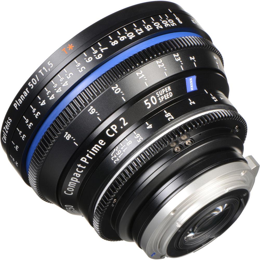ZEISS Compact Prime CP.2 50mm T1.5 Super Speed EF Mount with Imperial Markings