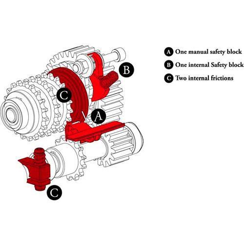 Avenger Long John Silver Jr. FF Stand with Braked Wheels