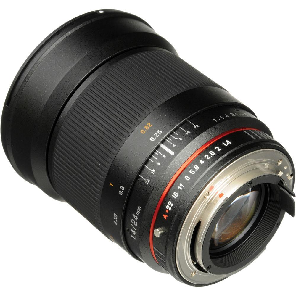Bower 24mm f 1.4 Wide-Angle Lens for Pentax