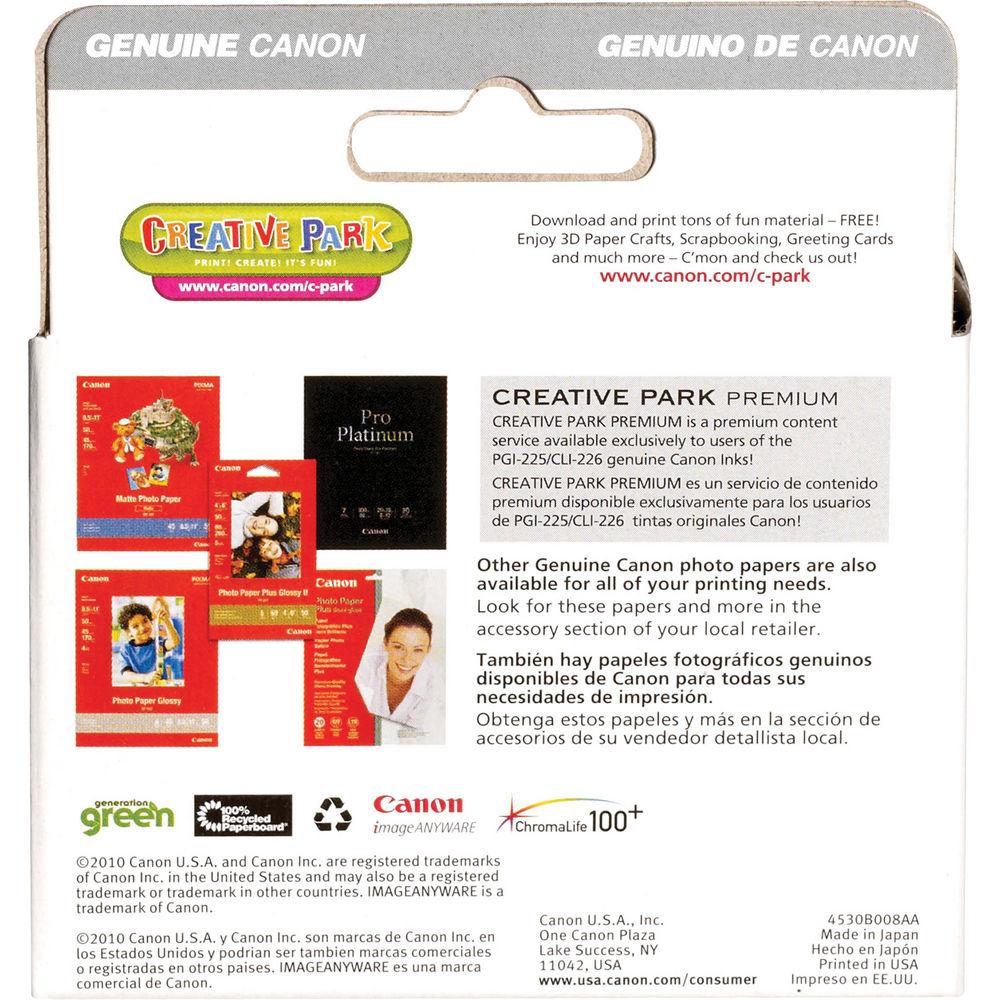 Canon PGI-225 CLI-226 Ink Tank Combo Pack