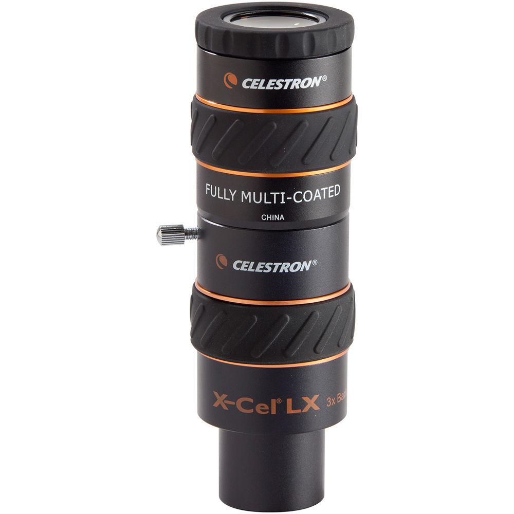 Celestron X-Cel LX 3x Barlow Lens, Celestron, X-Cel, LX, 3x, Barlow, Lens