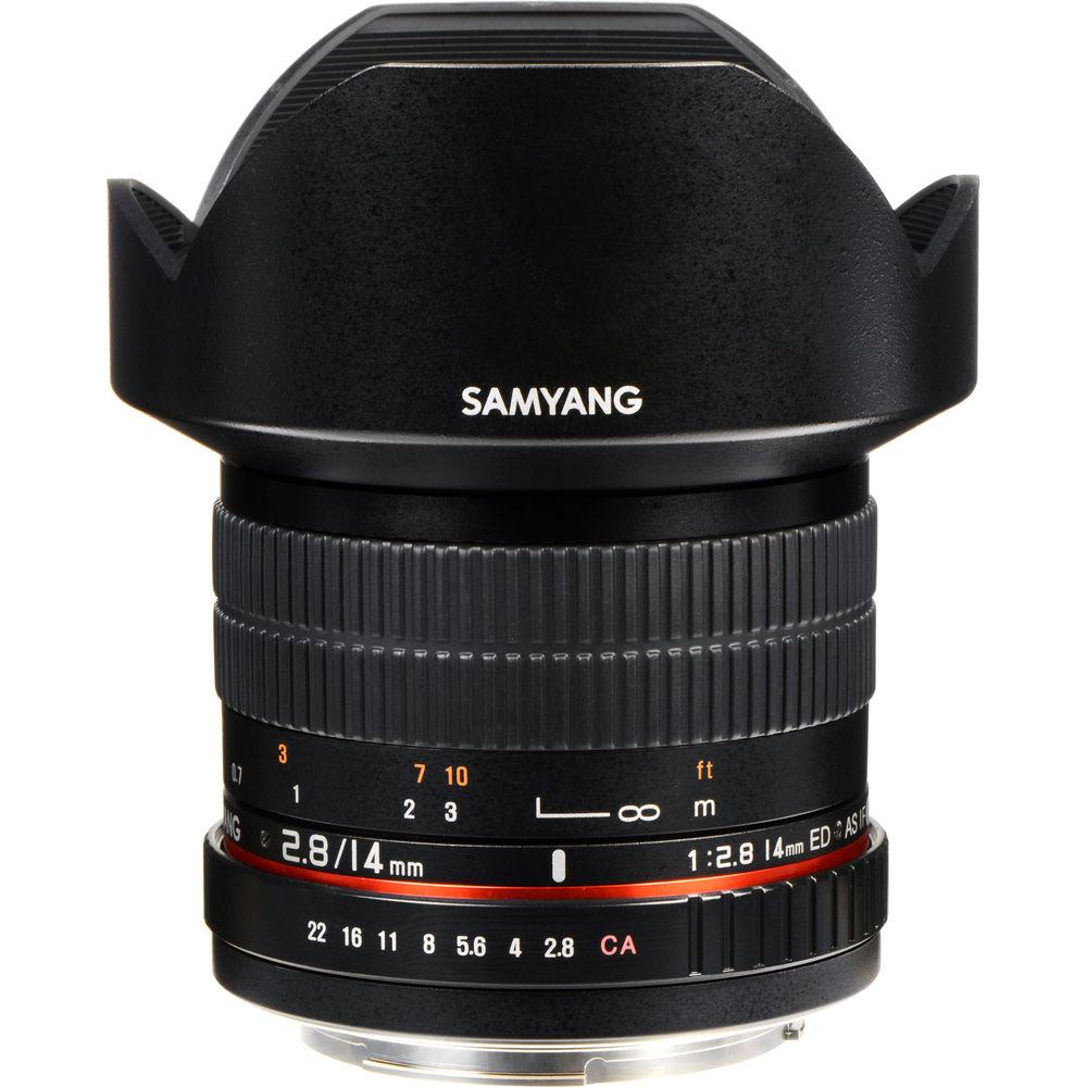 Samyang 14mm f 2.8 ED AS IF UMC Lens for Canon EF