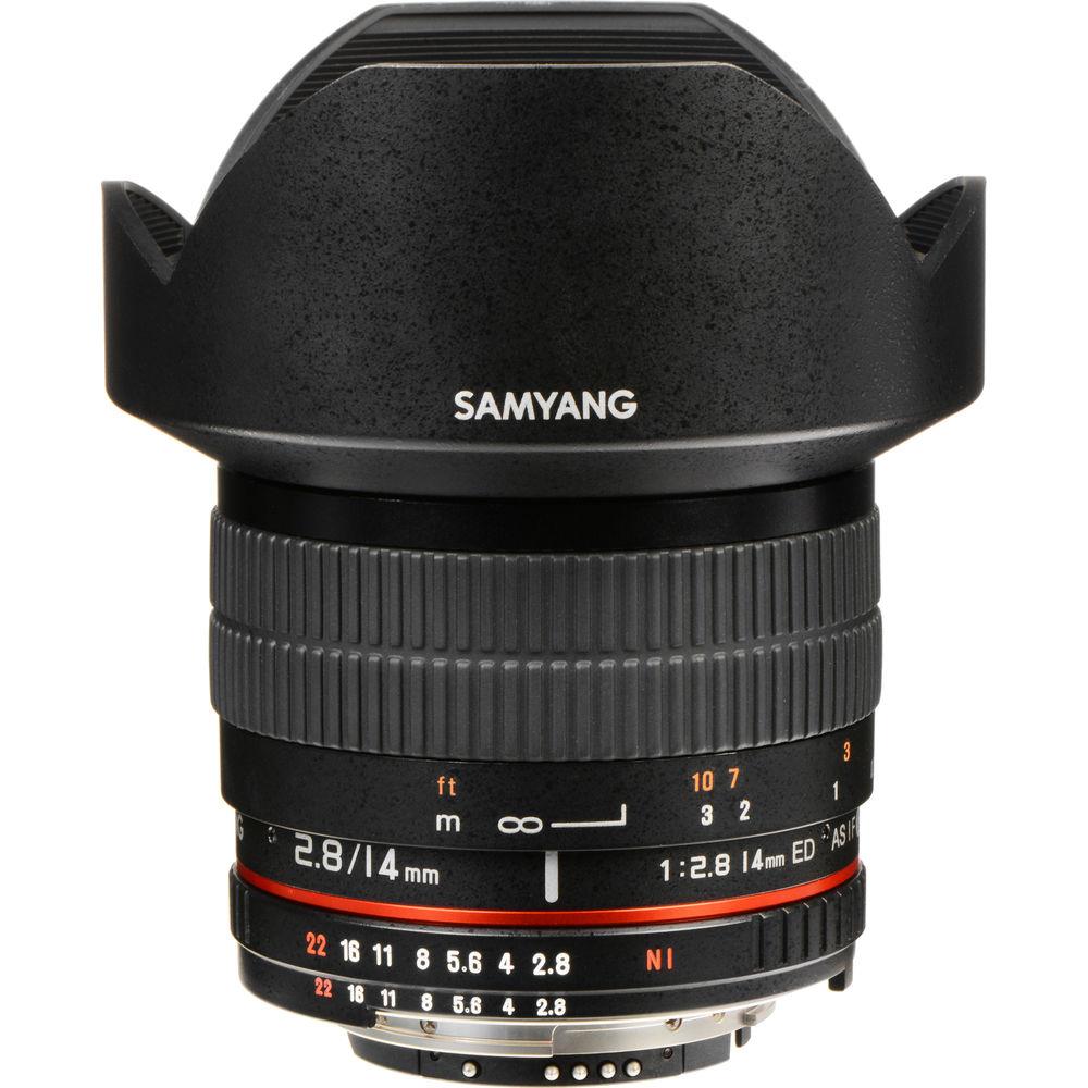 Samyang 14mm f 2.8 ED AS IF UMC Lens for Nikon F