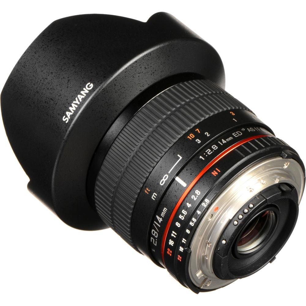 Samyang 14mm f 2.8 ED AS IF UMC Lens for Nikon F