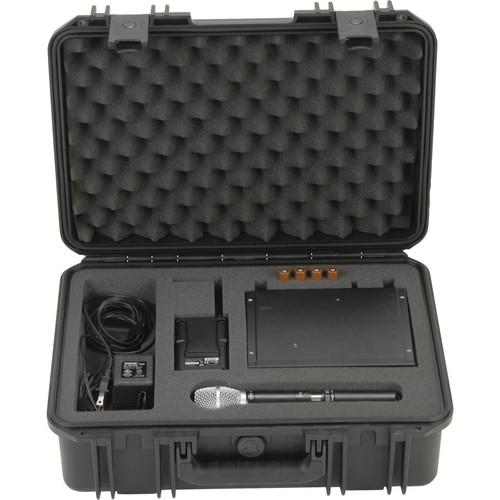 SKB Mil-Std Waterproof Case with Custom Interior for Shure SLX ULX BLX-R ULX-D QLX-D