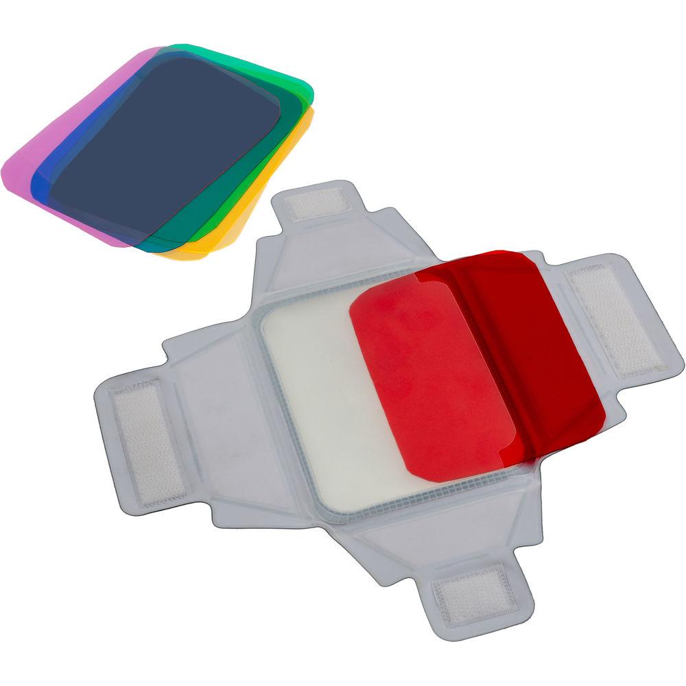 Vello Universal Softbox with Colored Gels Kit for Portable Flash