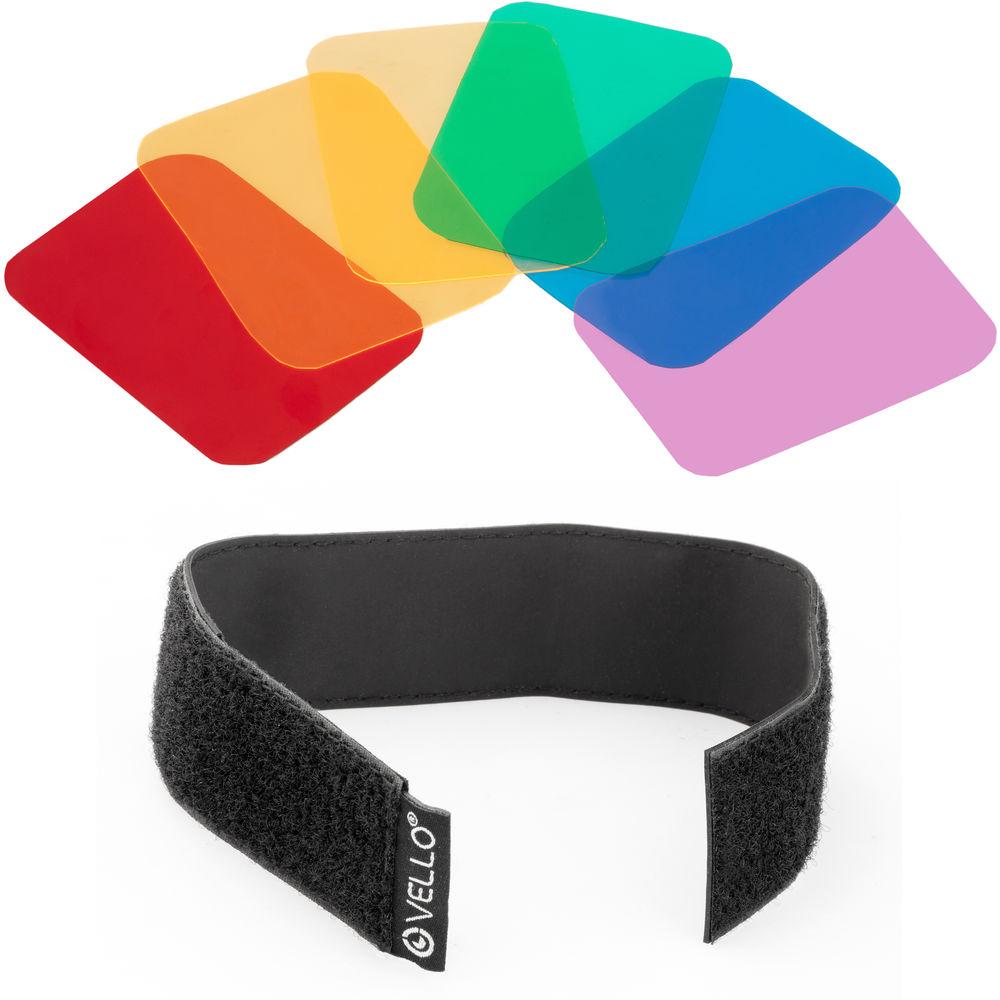 Vello Universal Softbox with Colored Gels Kit for Portable Flash