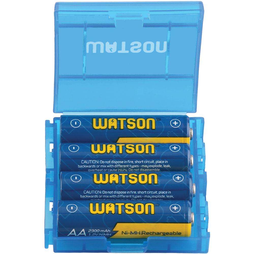Watson Case for 4 AA or AAA Batteries